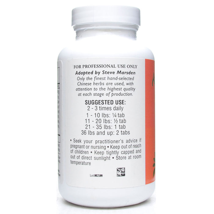 Kan Herbs Spine Lithe 300 tablets suggested use label