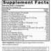 Kirkman Labs P2i Prenatal with Choline 120 capsules supplement facts label