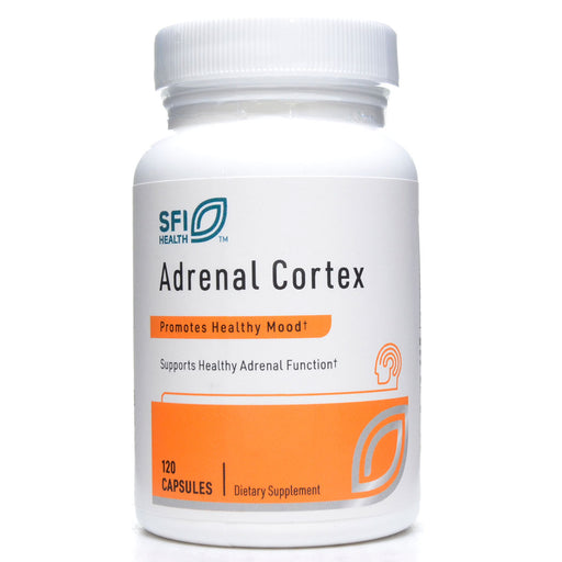 Klaire Labs/SFI Health Adrenal Cortex, 120 capsules, front of bottle