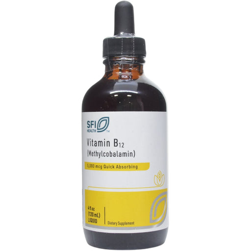 Klaire Labs/SFI Health B12 Liquid (Methylcobalamin) 5 mg 4 oz