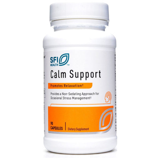 Klaire Labs/SFI Health Calm Support, 90 capsules, front of bottle