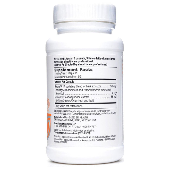 Front product image of Calm Support 90 vcaps by Klaire Labs/SFI Health