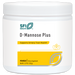 Klaire Labs/SFI Health D-Mannose Plus, 5 oz, front of jar