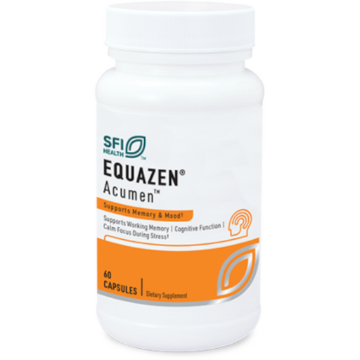 Klaire Labs/SFI Health Equazen Acumen, 60 capsules, front of bottle