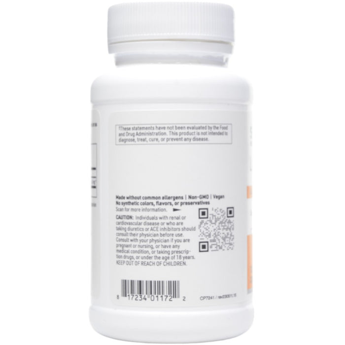 Lithium Orotate 4.8 mg 120 vcaps by Klaire Labs/SFI Health, bottle label