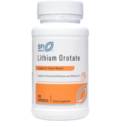 Klaire Labs/SFI Health Lithium Orotate 4.8 mg 120 vcaps