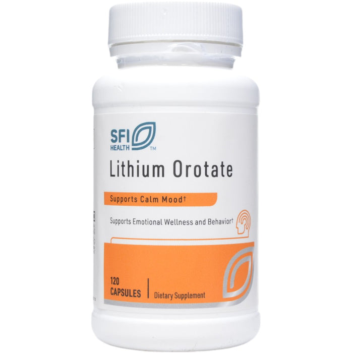 Klaire Labs/SFI Health Lithium Orotate 4.8 mg 120 vcaps