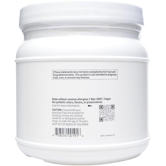 Magnesium Glycinate Powder 10.58 oz by Klaire Labs/SFI Health, container label