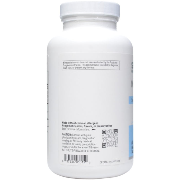 Klaire Labs/SFI Health Mastic Gum/DGL 60 chewable wafers label information panel
