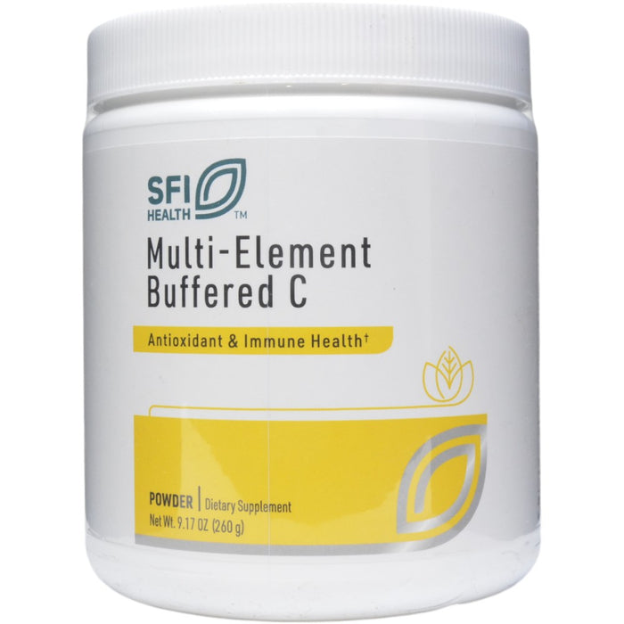Klaire Labs/SFI Health Multi-Element Buffered C Powder, 250 g, front of jar