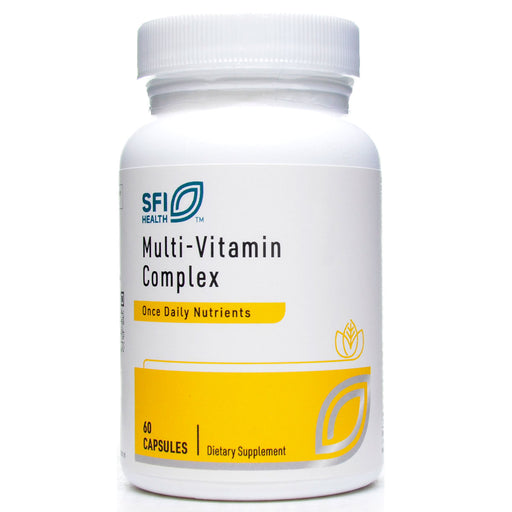 Klaire Labs/SFI Health Multi-Vitamin Complex, 60 capsules, front of bottle