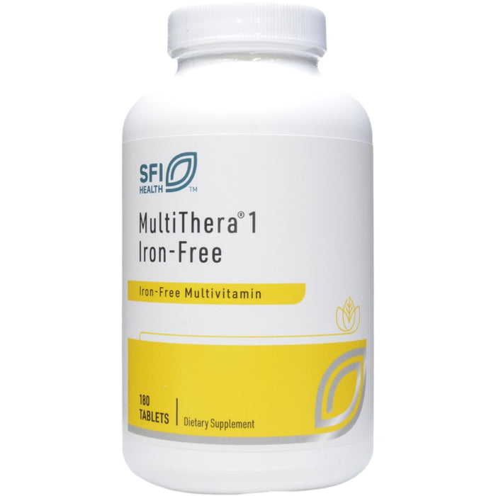 Klaire Labs/SFI Health MultiThera 1 Iron-Free 180 tabs