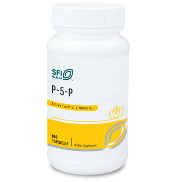 Klaire Labs/SFI Health P-5-P 30 mg, 250 capsules, front of bottle