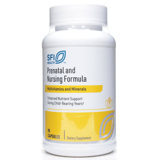 Klaire Labs/SFI Health, Prenatal and Nursing Formula 90 capsules