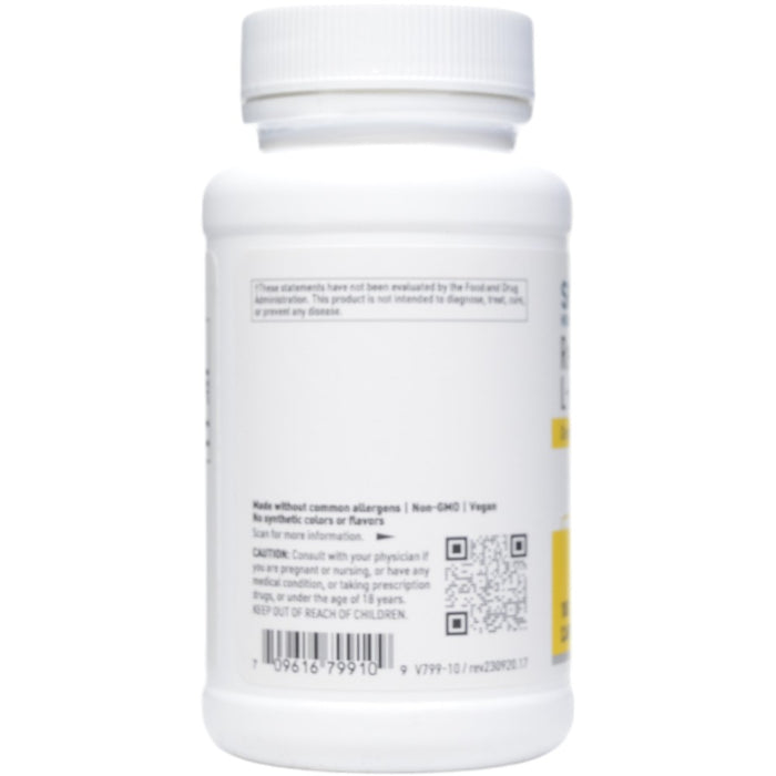 Reduced L-Glutathione 150 mg 100 vcaps by Klaire Labs/SFI Health, bottle label