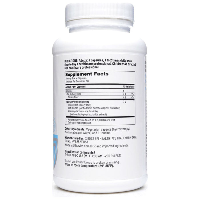 Front product image of Ther-Biotic BiotaGen 120 vcaps by Klaire Labs/SFI Health