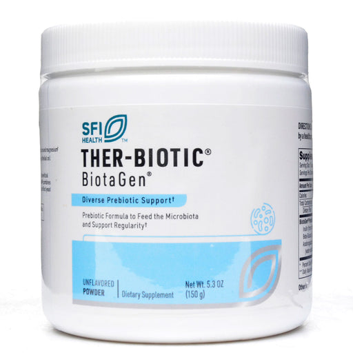 Klaire Labs/SFI Health Ther-Biotic BiotaGen Powder, 150 g, front of jar