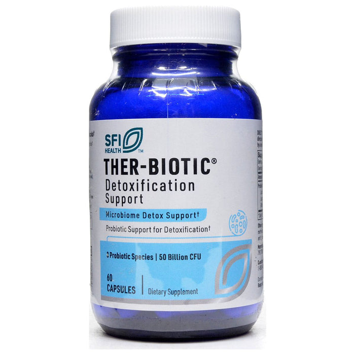 Klaire Labs/SFI Health Ther-Biotic Detoxification Support, 60 capsules, front of bottle