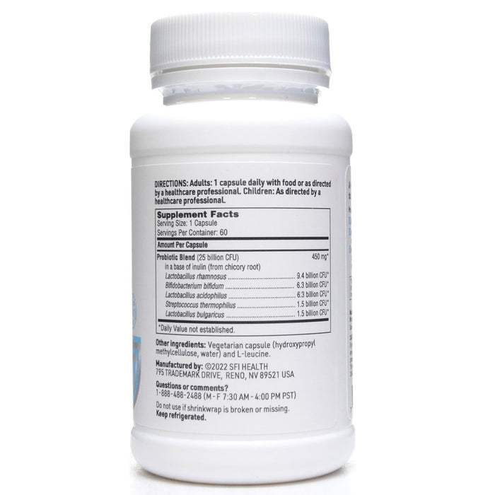 Front product image of Ther-Biotic Pro-5 60 vcaps by Klaire Labs/SFI Health