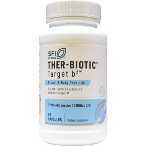 Klaire Labs/SFI Health Ther-Biotic Target b2, 90 capsules, front of bottle