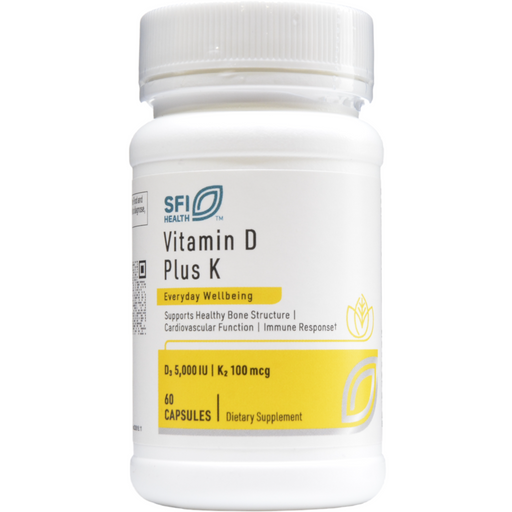 Klaire Labs/SFI Health Vitamin D Plus K 60 vcaps