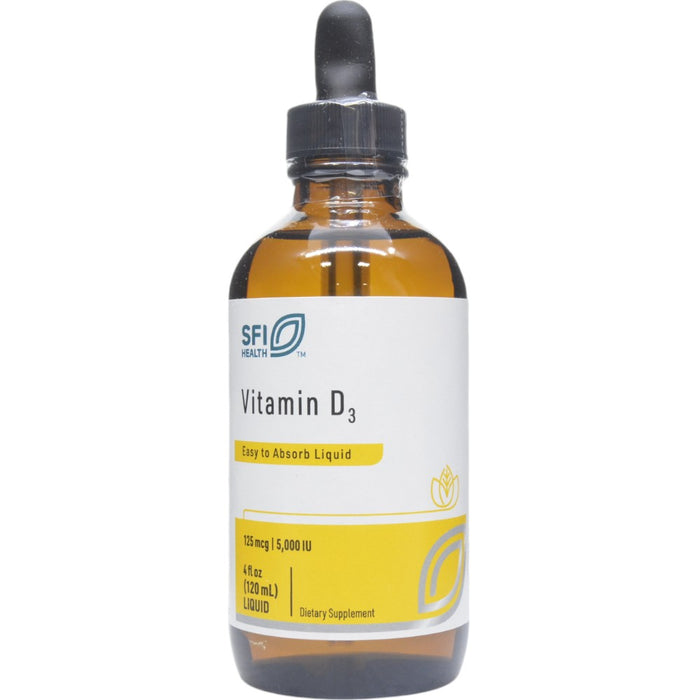 Klaire Labs/SFI Health Vitamin D3 5000 IU Liquid 120 mL