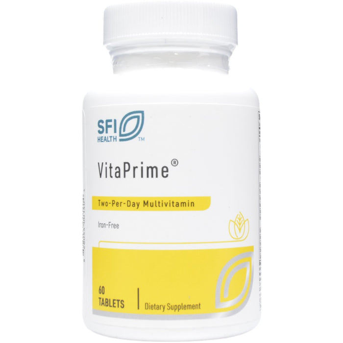 Product label image of VitaPrime Iron-Free By Klaire Labs/SFI Health