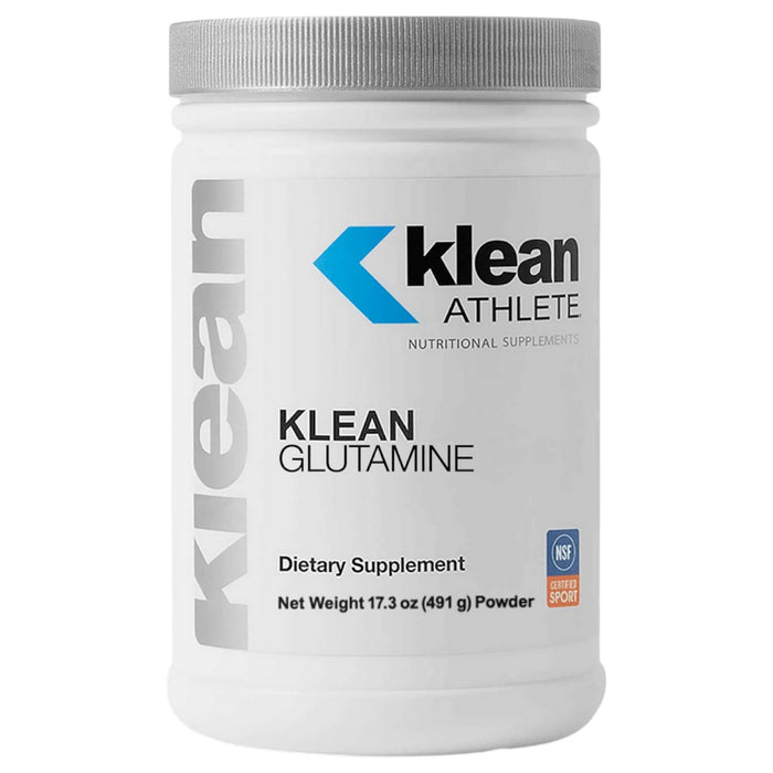 Klean Athlete Klean Glutamine, 491 g, front of tub