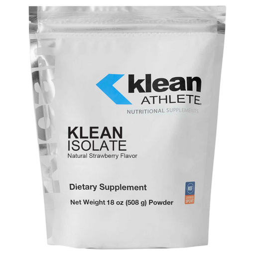 Klean Athlete Klean Isolate, Natural Strawberry, 18 oz, front of pouch