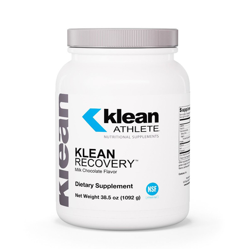Klean Athlete Klean Recovery, Milk Chocolate, 38.5 oz, front of tub