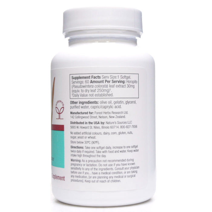 Kolorex Practitioner Gut Care 60 softgels supplement facts label