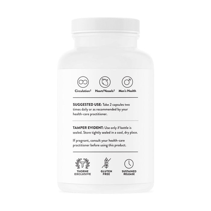 L-Arginine (Sustained Release) 120 Capsules by Thorne Research