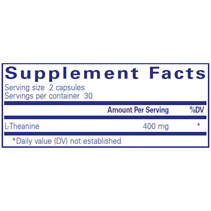 L-Theanine 400 mg by Pure Encapsulations