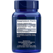 Life Extension Benfotiamine with Thiamine 120 capsules supplement facts label