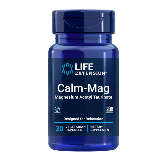 Life Extension Calm-Mag, 30 capsules, front of bottle