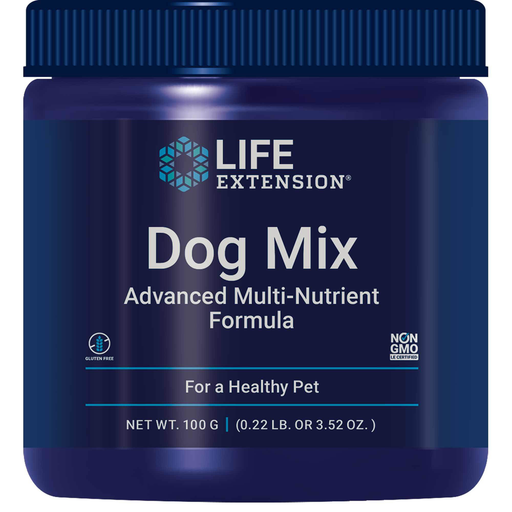 Life Extension Dog Mix, 100 g, front of jar