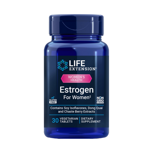 Life Extension Estrogen For Women, 30 tablets, front of bottle
