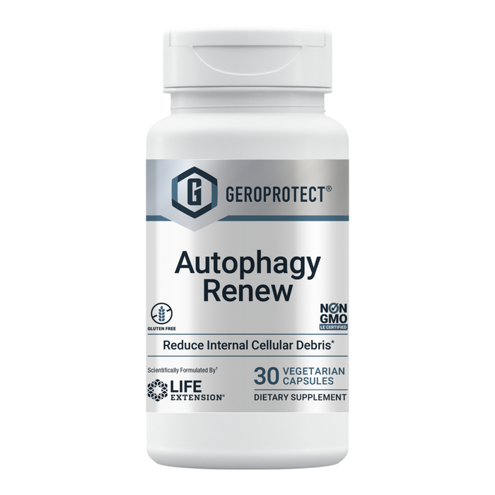 Life Extension GEROPROTECT Autophagy Renew, 30 capsules, front of bottle