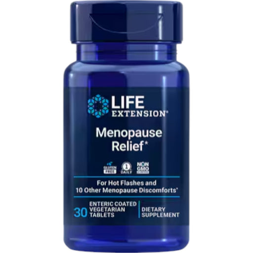 Life Extension Menopause Relief, 30 tablets, front of bottle