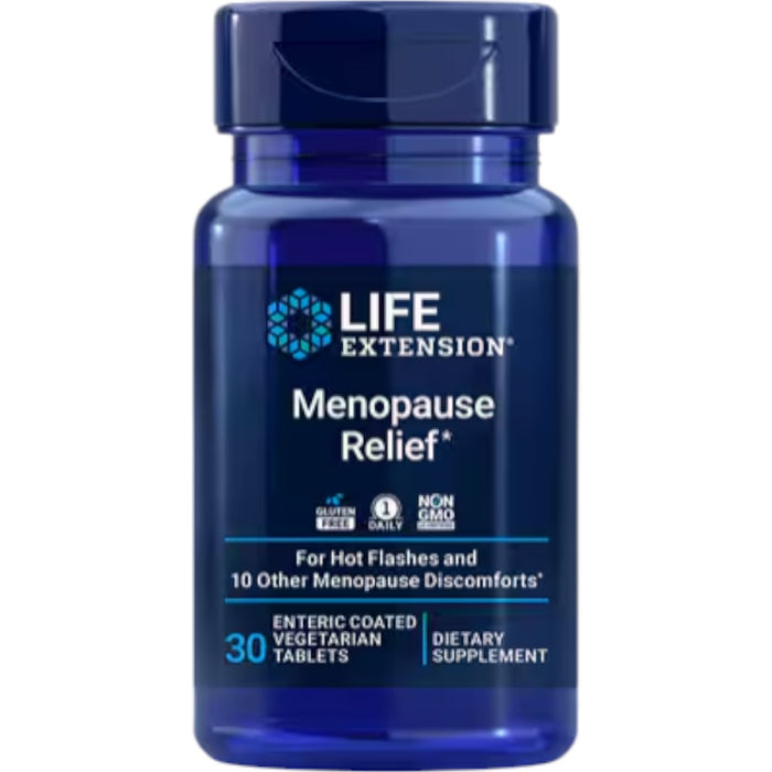 Life Extension Menopause Relief, 30 tablets, front of bottle
