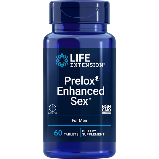 Life Extension Prelox Enhanced Sex for Men, 60 tablets, front of bottle