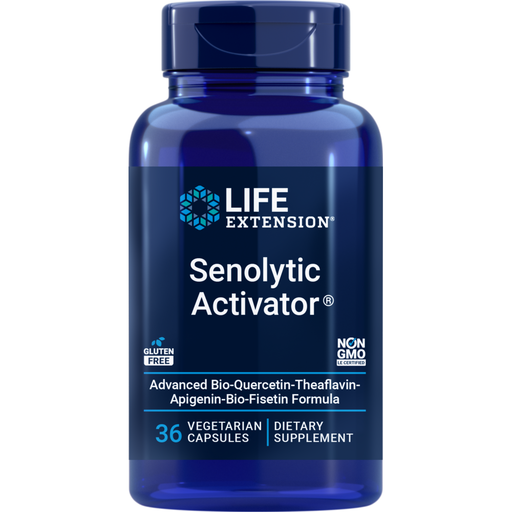Life Extension Senolytic Activator, 36 capsules, front of bottle