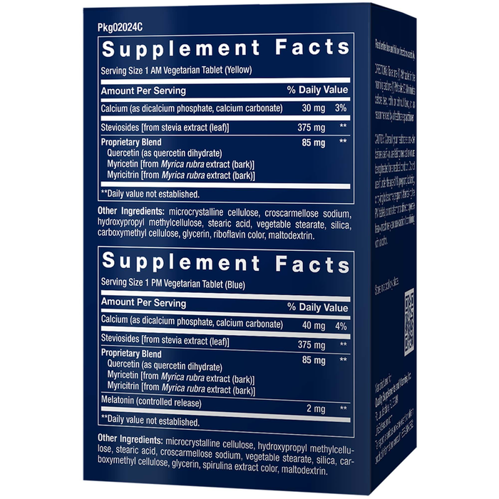 Life Extension Triple Action Blood Pressure 60 tablets supplement facts label