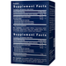 Life Extension Triple Action Blood Pressure 60 tablets supplement facts label