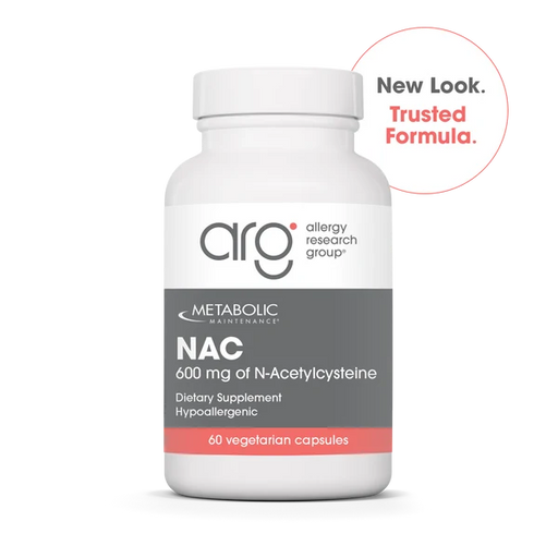 Metabolic Maintenance NAC 600 mg, 60 capsules, front of bottle