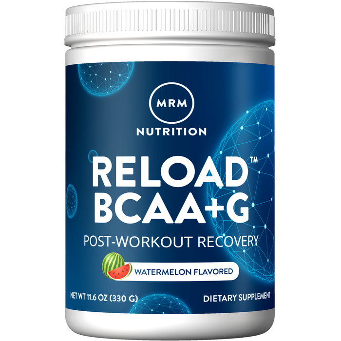Metabolic Response Modifier BCAA+G Reload, Watermelon, 330 g, front of tub