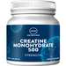 Metabolic Response Modifier Creatine Monohydrate, 500 g, front of tub