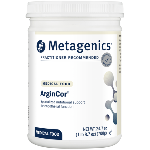 Metagenics ArginCor, 24.7 oz, front of canister