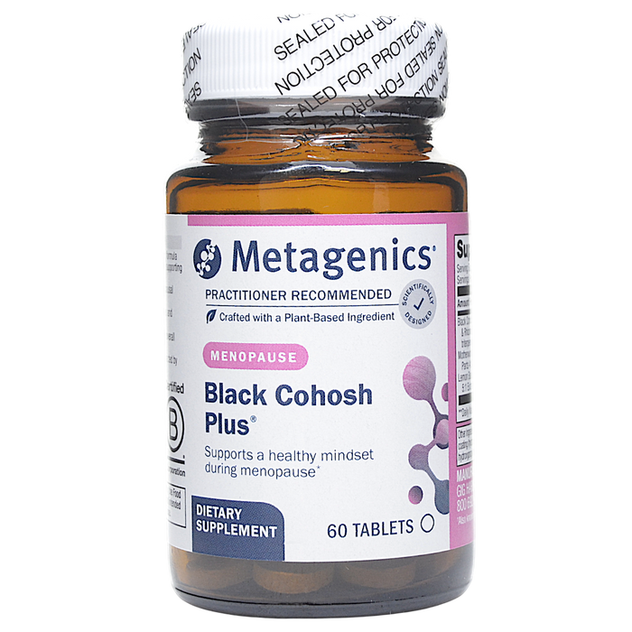 Metagenics Black Cohosh Plus, 60 tablets, front of bottle