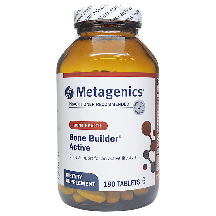 Metagenics Bone Builder Active, 180 tablets, front of bottle